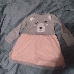 Toddler girlong sleeve dress